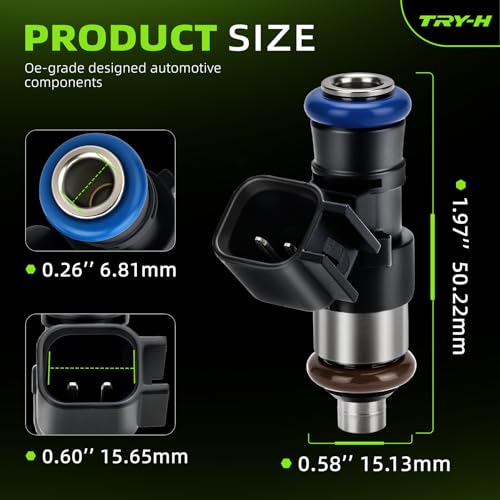 Fuel Injectors for Ford Lincoln Mazda Mercury 0280158191 BR3Z9F593B - size: 280158191