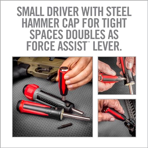 Real Avid Armorers Tool Kit – Precision Torque Wrench Set with 83 Bits, Magnetic Bit Driver, LED Screwdriver - Includes Hex Phillips Torx Drivers with Accurate Inch Pound Settings for Gun Maintenance - style: Torque Wrench, Driver, Bit Set