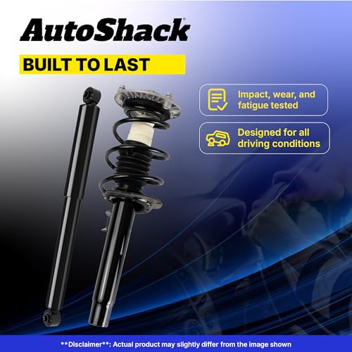 AutoShack Front and Rear Complete Struts & Shocks for Ford Edge 2010