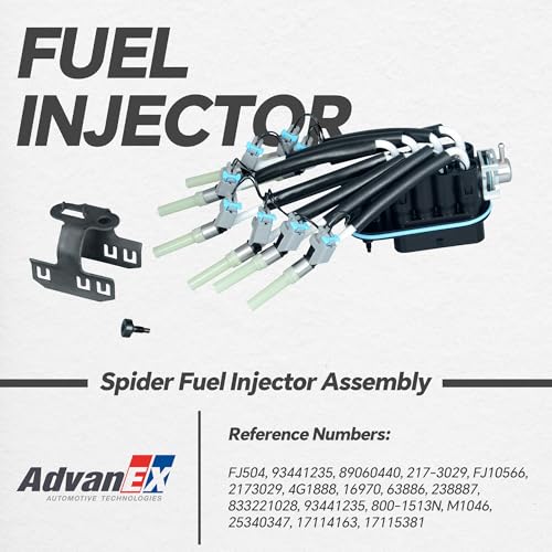FJ504 Spider Fuel Injector Compatible with C1500 K1500 Tahoe Yukon