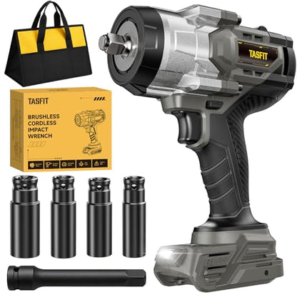 Cordless Impact Wrench 1110Ft-lbs Compatible with DeWalt 20V Battery