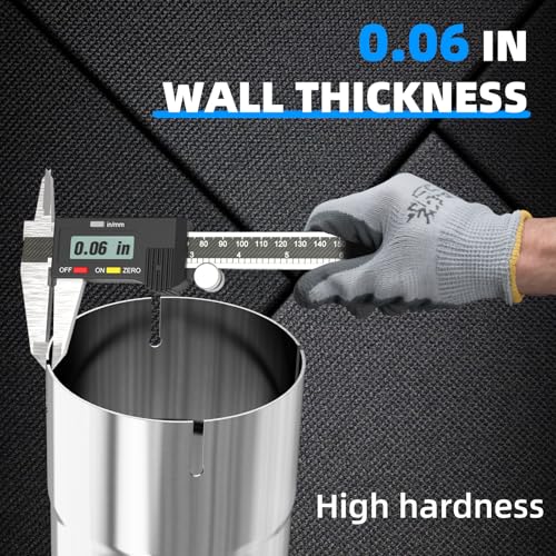 5 Inch Exhaust Pipe, 5'' Stainless Steel Straight Exhaust Pipe, 30" Length 5'' Muffler Replacement Pipe - size: 5 Inch without Clamps
