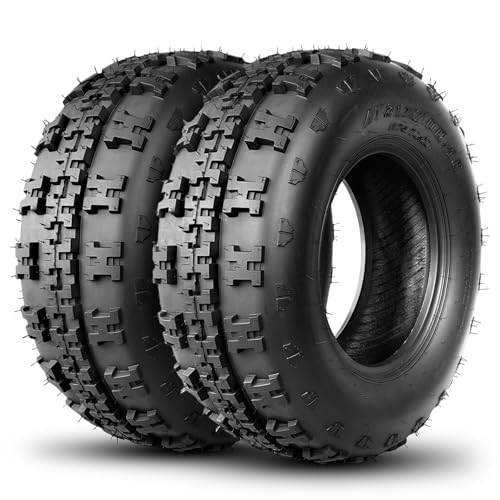 TRIPOWER 21x7-10 ATV Tires 21x7x10 All Terrain Tire Sport Quad Trail Mud Sand Off-Road Tires, 4PR, Tubeless, Set of 2 - size: 21x7x10
