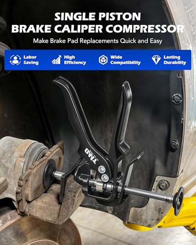 OMT Single Dual Brake Caliper Compressor for Brake Pads Black - style: Single&Dual Piston