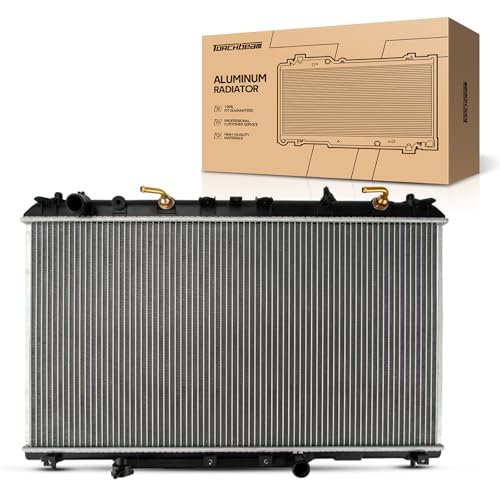 Torchbeam Car Aluminum Core Radiators Compatible with 1997-2001 Camry 2.2L, 1999-2001 Solara 2.2L Transmission Oil Cooler Included - size: CU1909