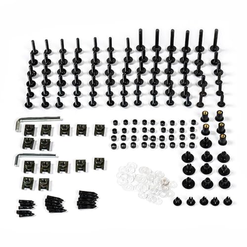 Motorcycle Fairing Bolt Kit Screws Kit For Honda CBR500R 2013-2018 Black - color: Black