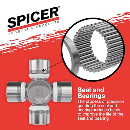 Spicer 5-1410-1X U-Joint Kit 1410/SPL36 Series (OSR) - style: Greaseable