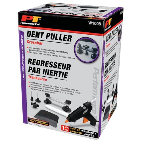 Performance Tool W1008 Paintless Automotive Crossbar Dent Puller Kit