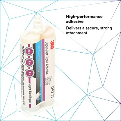 3M 04747-12PK Duramix Super Fast Adhesive - 50 ml (Pack of 6) - size: 12