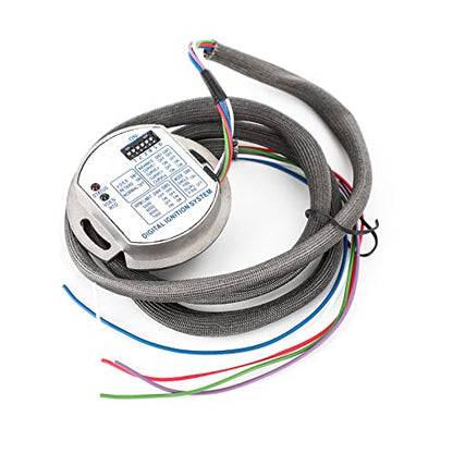 Topteng Motorcycle Single Fire Electronic Ignition Module fits for Harley Evolution, Ultima, Revtech, Shovelhead, & any Evolution