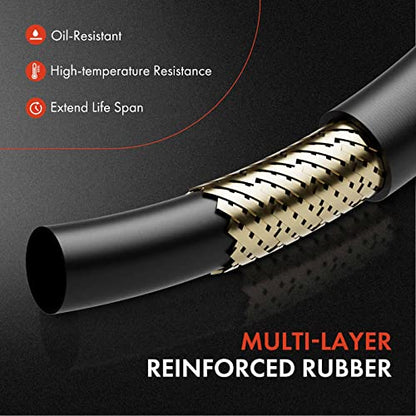 A-Premium Automatic Transmission Oil Cooler Line Hose Assembly