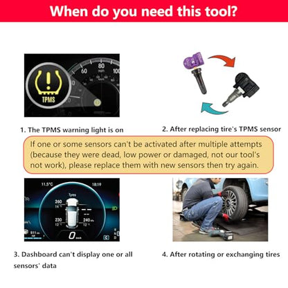 2026 Version EL-50449 Ford TPMS Relearn Tool for Ford Lincoln Mercury