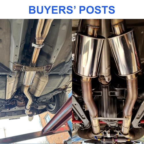 3" Resonator 304 Stainless Steel Muffler w - size: 3 in.