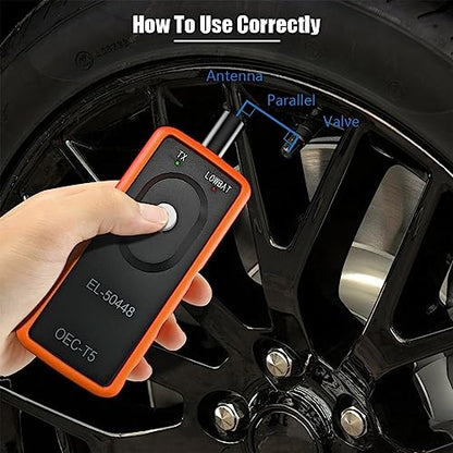AICEL TPMS Relearn Tool EL-50448 for GM Tire Pressure Sensor, Green - color: Green