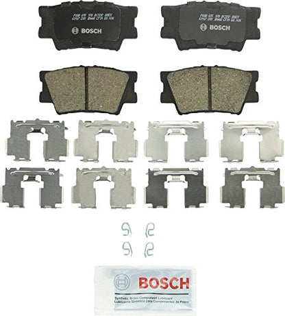 BOSCH BC1212 QuietCast Premium Ceramic Disc Brake Pad Set - Rear