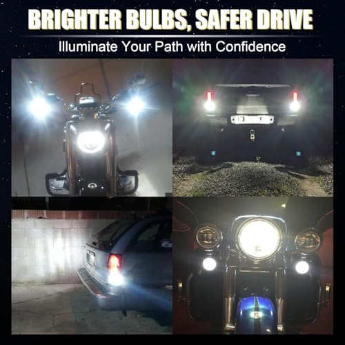 iBrightstar 1157 LED Bulb White, BAY15D 2057 2357 7528 LED Daytime Running Lights Bulbs Super Bright for Back Up Reverse Lights Brake Tail Lights Turn Signal Lights, 2 Pack - color: White, size: 1157