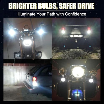 iBrightstar 1156 LED Bulb White, BA15S 1141 Camper Rv LED Lights Bulbs Super Bright for Back Up Reverse Lights Brake Tail Lights Turn Signal Lights, 2 Pack - color: White, size: 1156