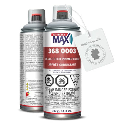 SprayMax 1K Self Etching Primer Filler Light Gray | Self-Etching Primer