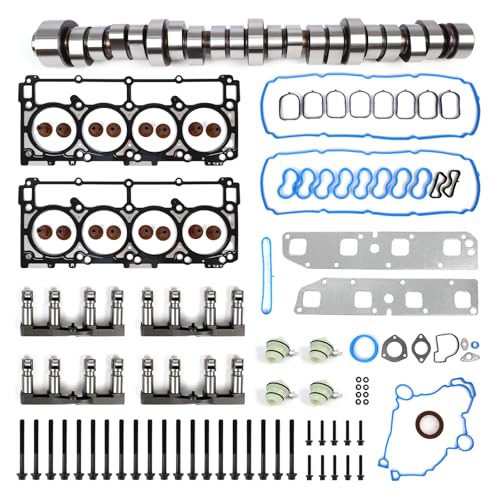 5.7 Hemi NON MDS 리프터 및 캠축 캠 키트, 플러그, 헤드 개스킷 및 볼트 포함, 2005-2008 닷지 램 1500 2500 3500 충전기 듀랑고 매그넘, 크라이슬러 300, 지프 그랜드 체로키 5.7L V8용 - color: 비 MDS 키트