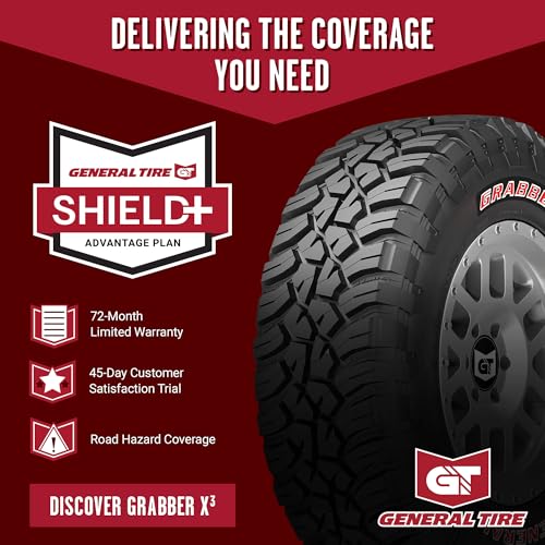 General Tire Grabber X3 Mud Terrain LT35X12.50R15 113Q C Light Truck Tire