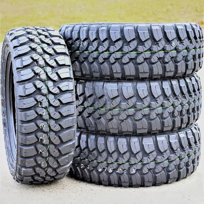 4 x Forceum M/T 08 Plus LT33X12.50R20 114Q Mud Terrain E (10 Ply) Tires