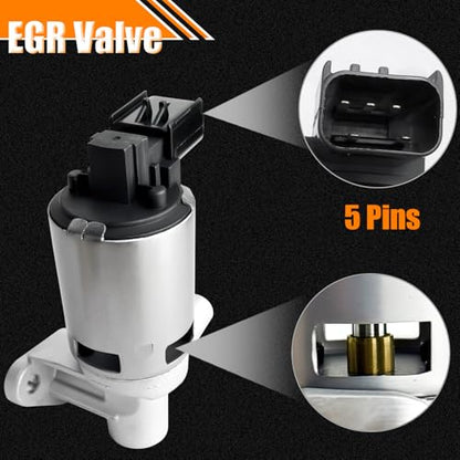 EGR4396 EGR Valve Exhaust Gas Recirculation - size: 593888AA EGR4396