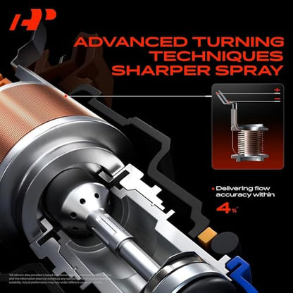 A-Premium 12 Holes Fuel Injectors 23250-0T020 1.8L
