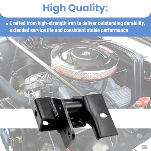ASTROSYNC Motor Mount Kit Frame Brackets Fit for Ford Mustang 1965-1970