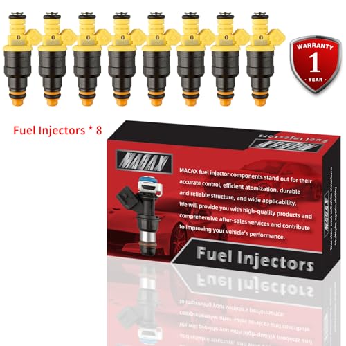 Set of 8 Fuel Injectors 0280150943 2450226 0280150561 Replacement - size: 0280150943