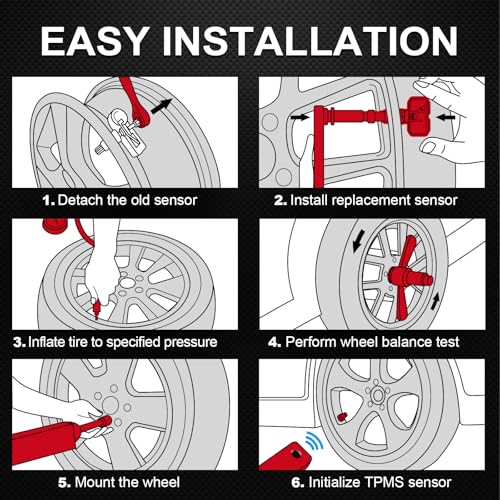 TPMS Sensor GM, Pre-Programmed 315MHz 1-Pack - color: Silver, size: 1PCS