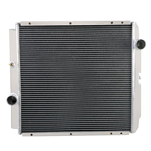 Full Aluminum Radiator compatible with 1997-2003 Mitsubishi Fuso Trucks FE FG FH 3.9L L4 2 Row Core Radiators