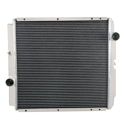 Full Aluminum Radiator compatible with 1997-2003 Mitsubishi Fuso Trucks FE FG FH 3.9L L4 2 Row Core Radiators