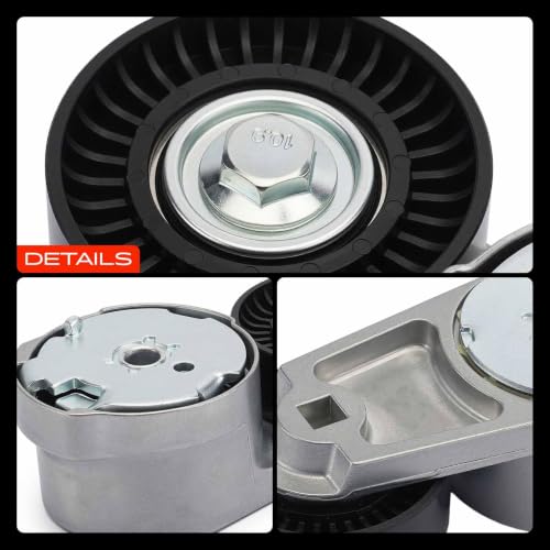 A-Premium Belt Tensioner Assembly with Pulley - color: 39282 Grand Cherokee 2011-2012 (3.6L)