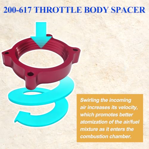 200-617 Throttle Body Spacer Replacement for Airaid 2007-2013