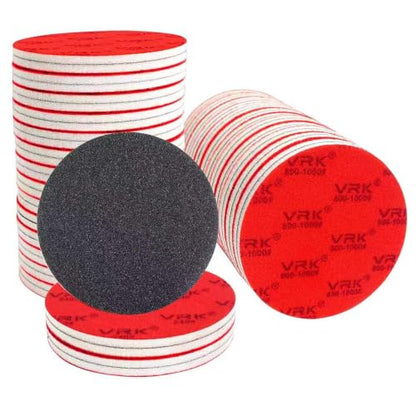 24 PCS 5 Inch Hook and Loop Sanding Sponge Discs Set 240 Grit - size: 5 In 240 Grit 24 PCS