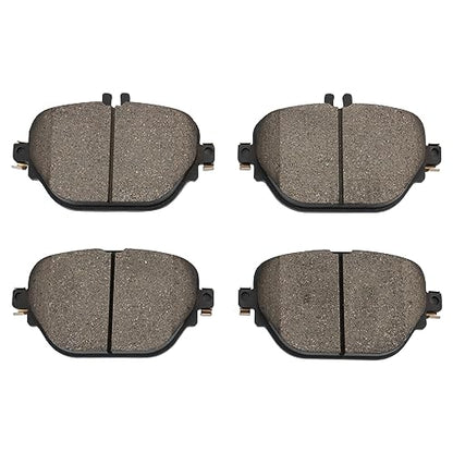 TRQ Rear Brake Pads Ceramic - color: Ceramic, size: BFA11066