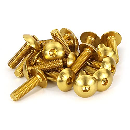 Universal Fairing Bolt Kits Fit for CRF/YZ/NINJA/GSX/DRZ Series - color: Gold