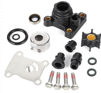 394711 Outboard Water Pump Impeller Kit for Evinrude Johnson 8-15 HP Motor - size: 8-15 HP