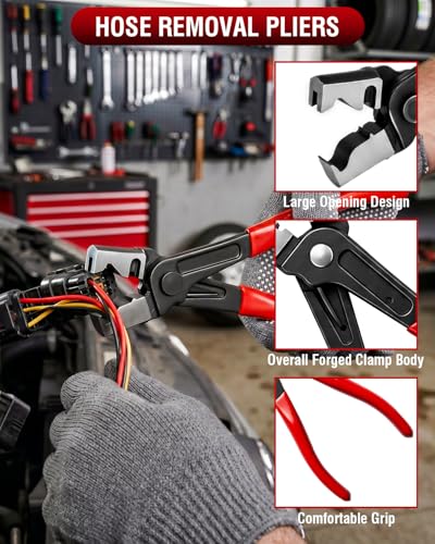 10-Piece Electrical Disconnect Pliers Kit for Cars - size: 10Pcs