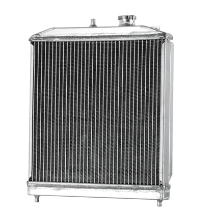 4 Row Radiator Shroud Fan For Honda Civic Del Sol Integtra 92-01 - size: 4 Row Radiator+Shroud Fan(MT)