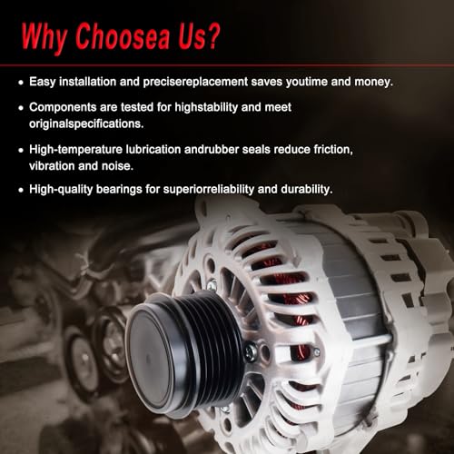 Alternator compatible with 2017 2018 2019 2020 Fit - size: 2017-2020 Fit
