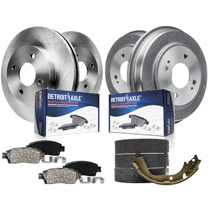 Detroit Axle - Front Brake Kit for 2009-2013 Honda Fit - size: 8PR50782/KIT