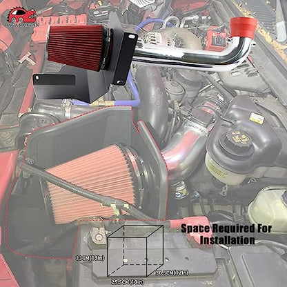 Cold Air Intake for 2014-2019 Chevy/GMC/Cadillac 5.3L 6.2L V8 SL - color: 14-20 Chevy/GMC/Cadillac 5.3L 6.2L V8