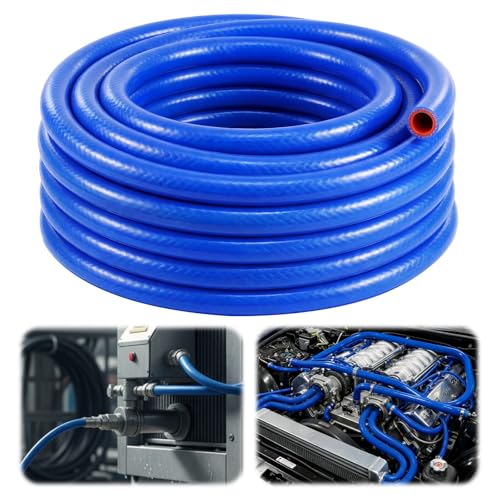 Outus 3/4" Id, 50ft Silicone Heater Hose,Coolant Radiator Hose, Blue, 1 - color: Blue, size: 3/4" ID, 50ft