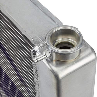 Universal Lightweight Aluminum Radiator for Chevrolet SBC/BBC, 28 in. Width - size: 28" Wide