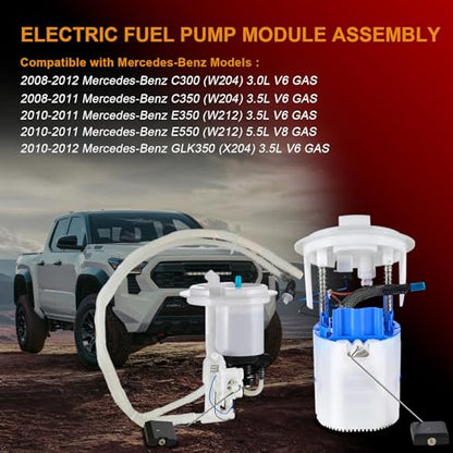 Electric Fuel Pump Module Assembly Compatible with Mercedes-Benz