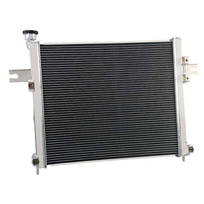 3 Row Aluminum Radiator Compatible with 2005-2010 Jeep Commander Grand Cherokee 3.7 4.7L 6.1L