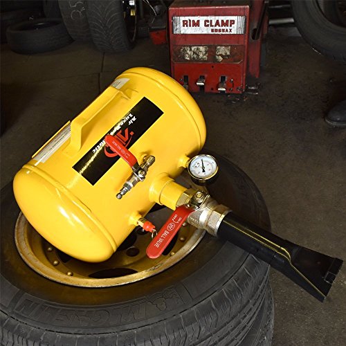 TOOLUXE 30007L Air Tire Sealer, 5 Gallon Bead Seater, 145 Max PSI Blaster - size: Tire Bead Seater