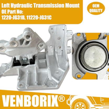 1PC Left Hydraulic Transmission Mount for 2008-2013 Nissan Rogue 2.5L