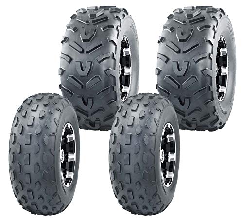 WANDA Set 4 ATV Tires 19X7-8 19x7x8 & 20X7-8 20X7X8
